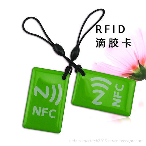 Hot Sale Mango RFID Key Fob Smart Tag Epoxy Card